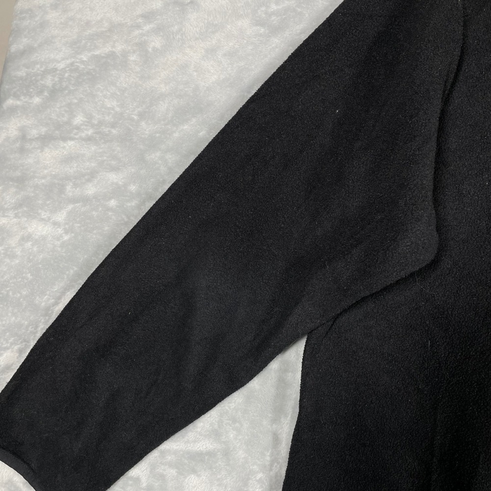 Patagonia Synchilla Mens Large Black Quarter Zip Fleece Pullover Jacket 3956 - Picture 5 of 10